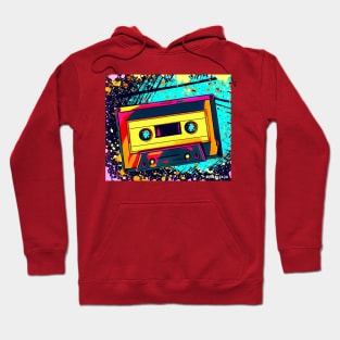 Cassette Tape Pop Art Hoodie